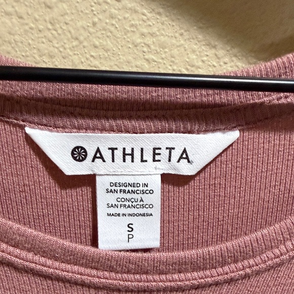 NWT Athleta Size Small Well Rested Rib Sleep Tank - Picture 3 of 6